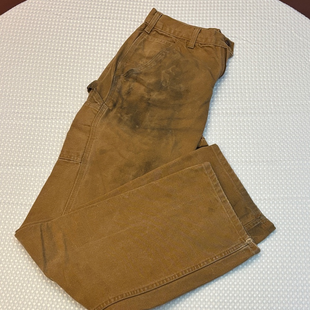 Carhartt straight-leg work pants 31x34